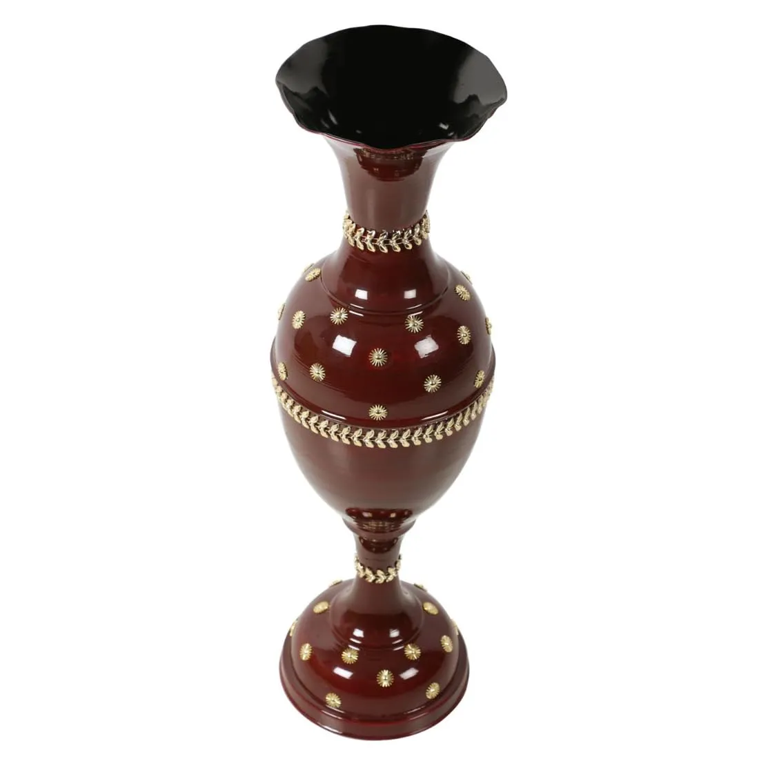 AdiCollar Flower Vase Big Size for Living Room Corner - 24 Inches Long - Cherry Star - Pack of 1